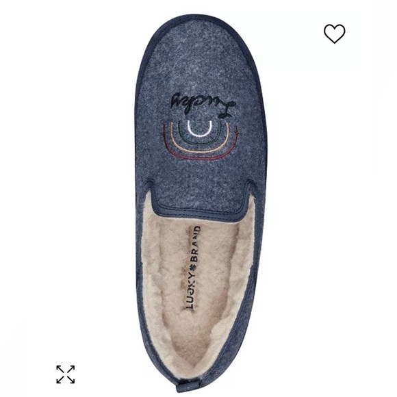 𝅺LUCKY BRAND KOZEY SLIPPERS IN BLUE - Picture 2 of 7